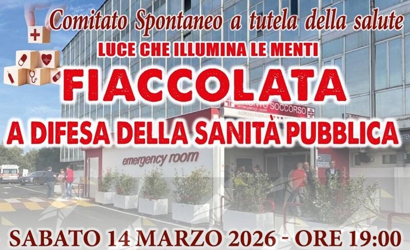 Fiaccolata per la sanità a Polistena: in piazza anche il consigliere metropolitano Michele Conia Fiaccolata per la sanità a Polistena: in piazza anche il consigliere metropolitano Michele Conia