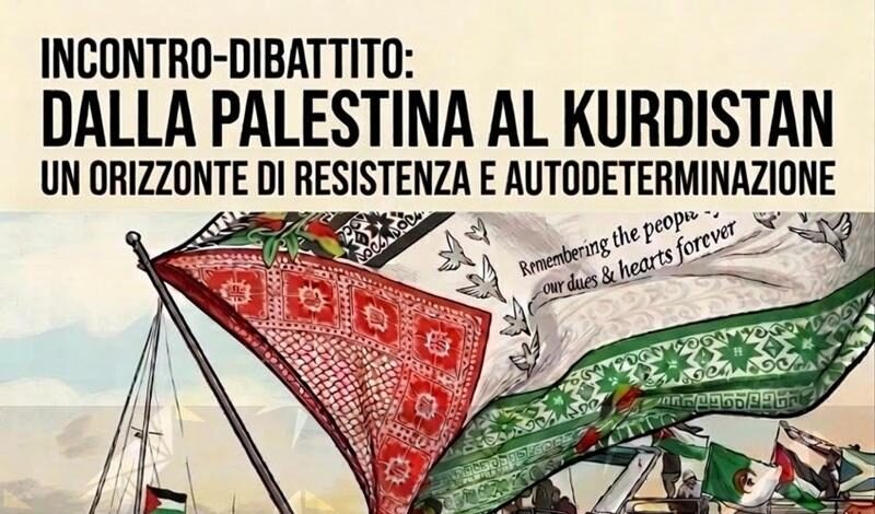 Dalla Palestina al Kurdistan: a Palmi un dibattito su resistenza e autodeterminazione dei popoli Dalla Palestina al Kurdistan: a Palmi un dibattito su resistenza e autodeterminazione dei popoli