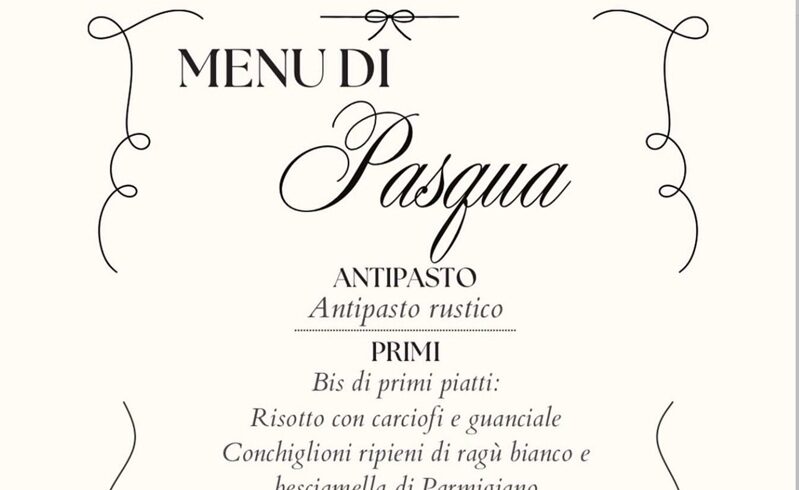 Pranzo di Pasqua con i sapori della tradizione al Ristoro del Viandante a Focà di Caulonia