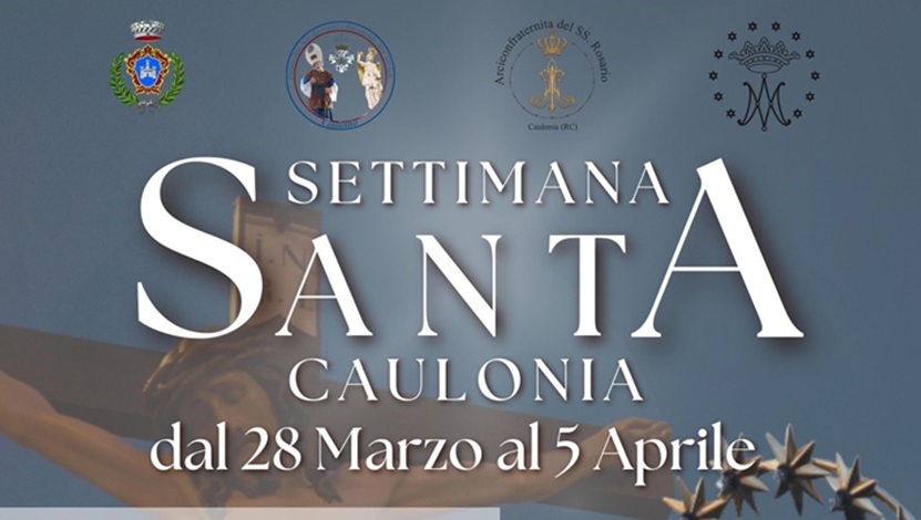 Il programma della “Settimana Santa” a Caulonia