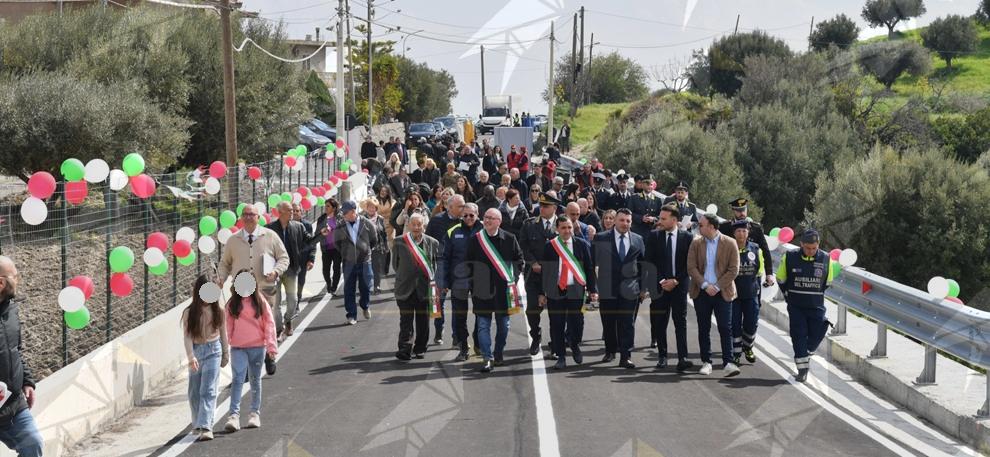 Inaugurata e messa in sicurezza la SP 109 Careri-Canale-Russellina