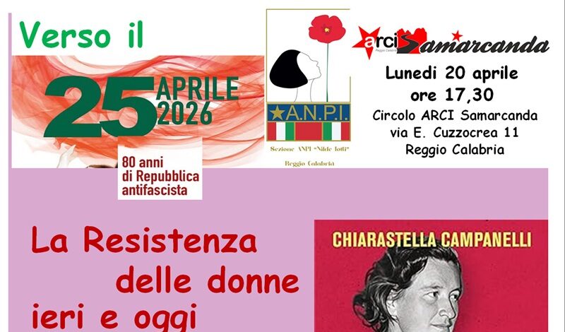 “Tina Anselmi. La Ragazza della Repubblica”: Arci Samarcanda e ANPI “Nilde Iotti” insieme per una giornata su donne e Resistenza