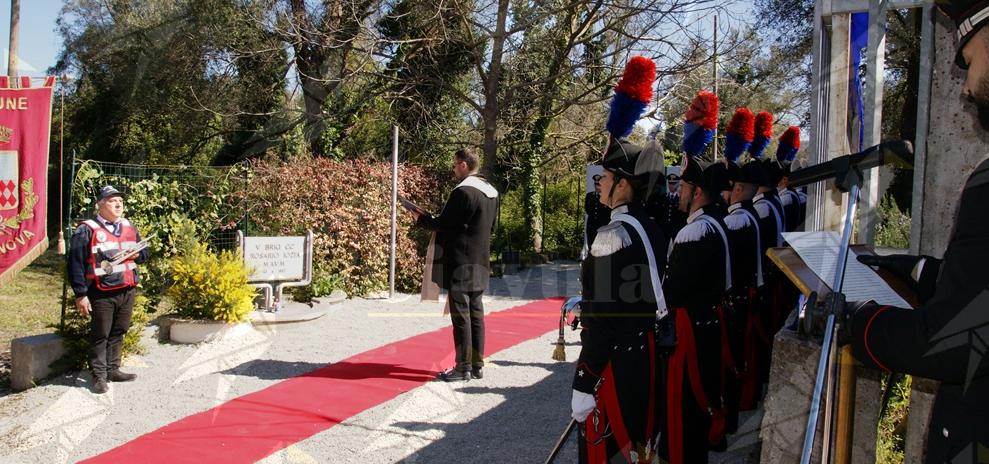 A Cittanova una cerimonia in memoria del Vice Brigadiere Rosario Iozia