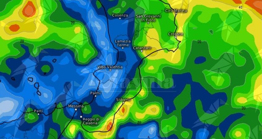 Maltempo in Calabria, nelle prossime ore previste piogge e neve Maltempo in Calabria, nelle prossime ore previste piogge e neve