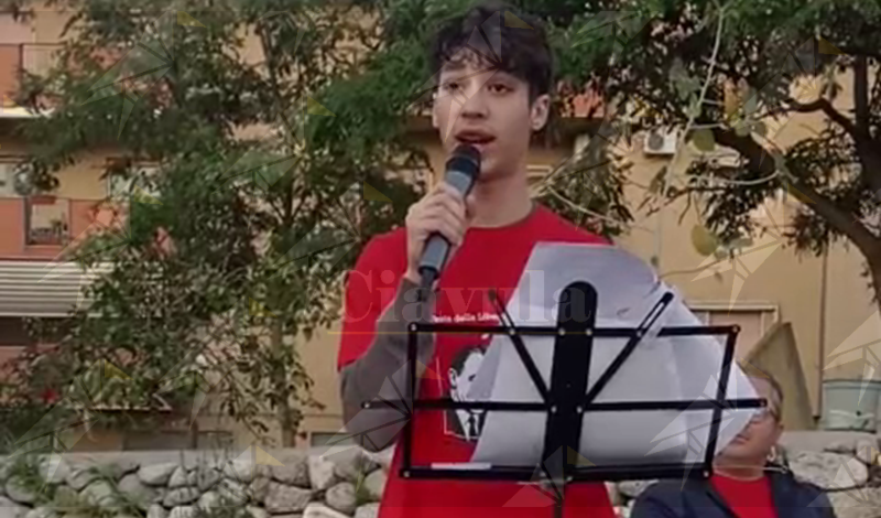 Festa della Liberazione a Caulonia: memoria e presente nelle parole del giovane Edoardo Marziano Festa della Liberazione a Caulonia: memoria e presente nelle parole del giovane Edoardo Marziano