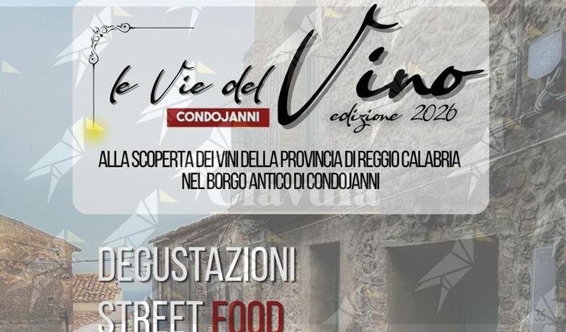 “Le Vie del Vino” torna a Condojanni: degustazioni, musica e tradizione “Le Vie del Vino” torna a Condojanni: degustazioni, musica e tradizione