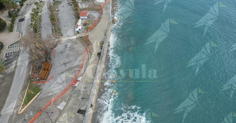 Il Ministero dell’Interno autorizza l’utilizzo delle economie per il ripristino del lungomare di Caulonia devastato dal Ciclone Harry