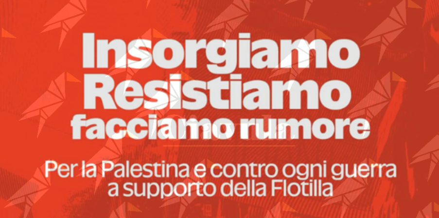 Oggi a Locri si manifesta per la Flotilla e la Palestina