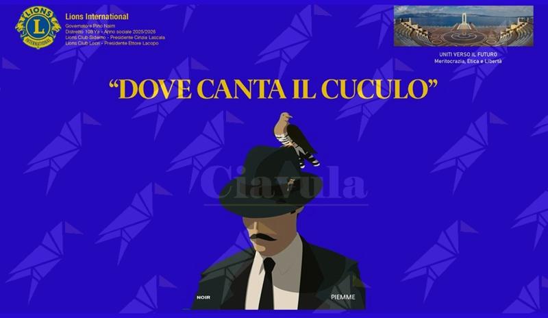 Letteratura e territorio, a Locri l’incontro promosso dai Lions con lo scrittore Gioacchino Criaco