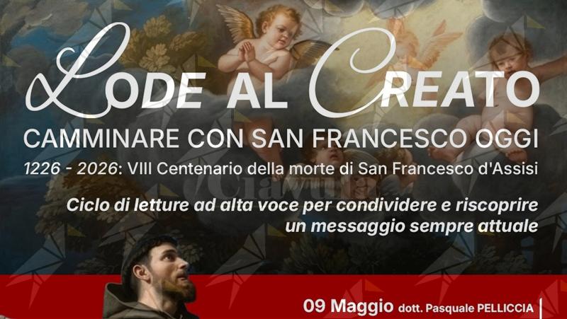 Cittanova, si conclude il ciclo di letture “Lode al Creato” dedicato a San Francesco d’Assisi