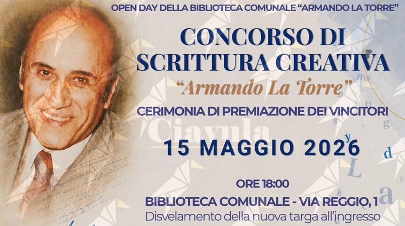 Open Day, venerdì 15 e sabato 16 la due giorni della Biblioteca Comunale di Siderno nel nome di Armando La Torre