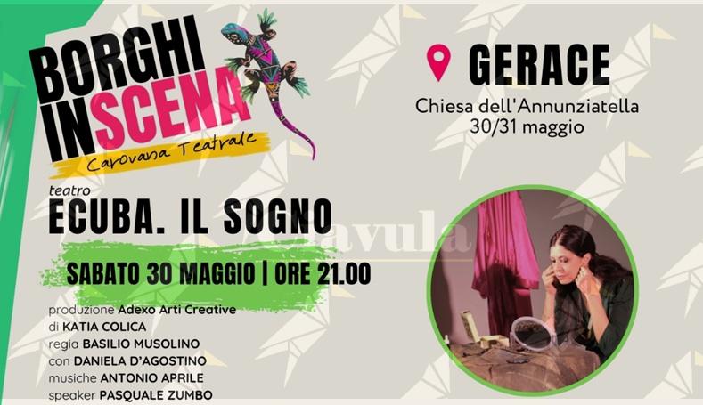 A Gerace due appuntamenti con la bellezza e le suggestioni del teatro contemporaneo A Gerace due appuntamenti con la bellezza e le suggestioni del teatro contemporaneo