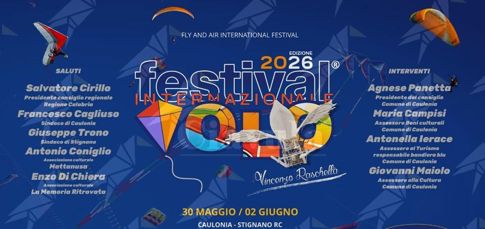 Caulonia e Stignano ospitano il Festival dedicato al pioniere del volo Vincenzo Raschellà