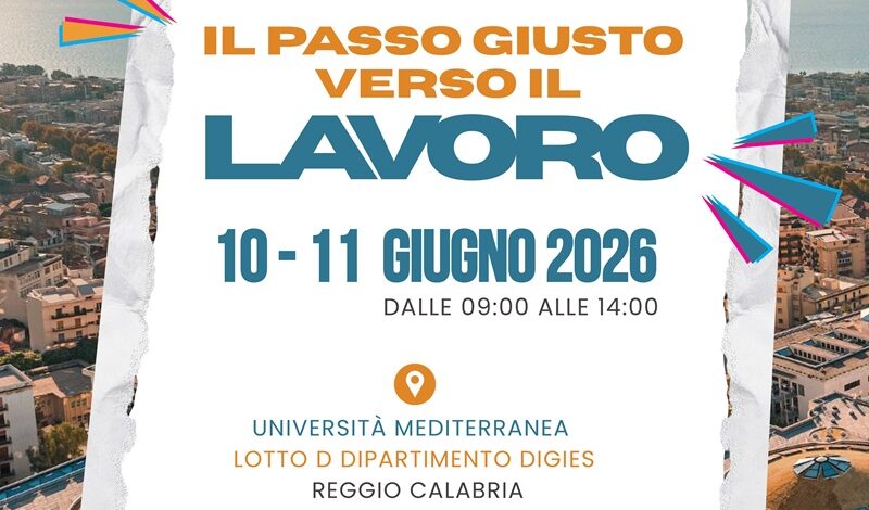 Torna il Professional Day: il 10 e 11 giugno giovani e aziende si incontrano all’Università Mediterranea di Reggio Calabria