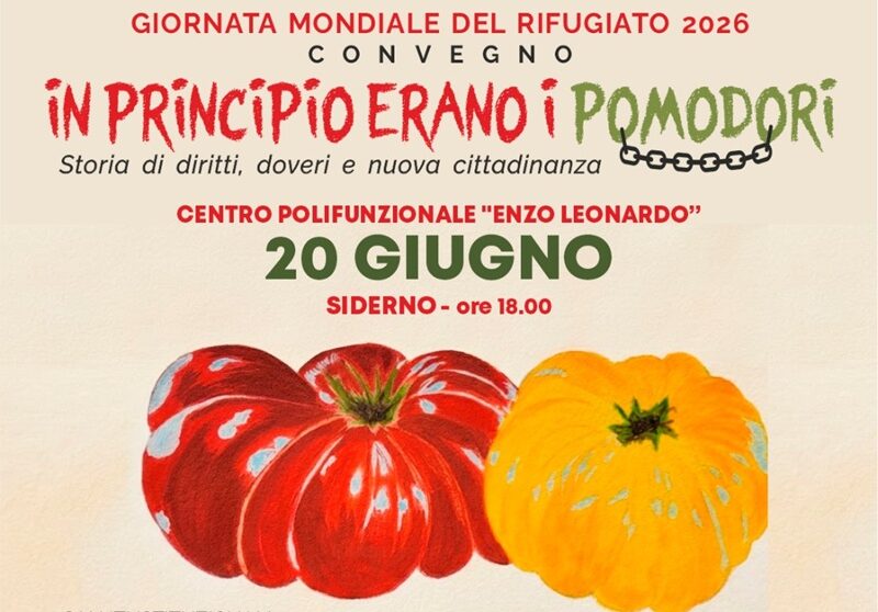 “In principio erano i pomodori”, a Siderno un convegno contro ogni forma di caporalato “In principio erano i pomodori”, a Siderno un convegno contro ogni forma di caporalato