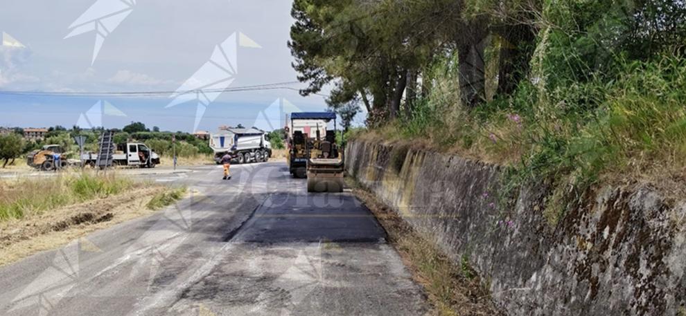In corso i lavori di messa in sicurezza sulla S.P. 85 Briatico–Zungri In corso i lavori di messa in sicurezza sulla S.P. 85 Briatico–Zungri