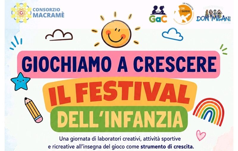 Festival dell’Infanzia “Giochiamo a Crescere”: Gioiosa Jonica trasforma il gioco in una scommessa sul futuro Festival dell’Infanzia “Giochiamo a Crescere”: Gioiosa Jonica trasforma il gioco in una scommessa sul futuro