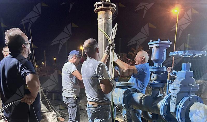 Emergenza idrica scongiurata a Marcinà, l’amministrazione comunale di Siderno ringrazia gli operai