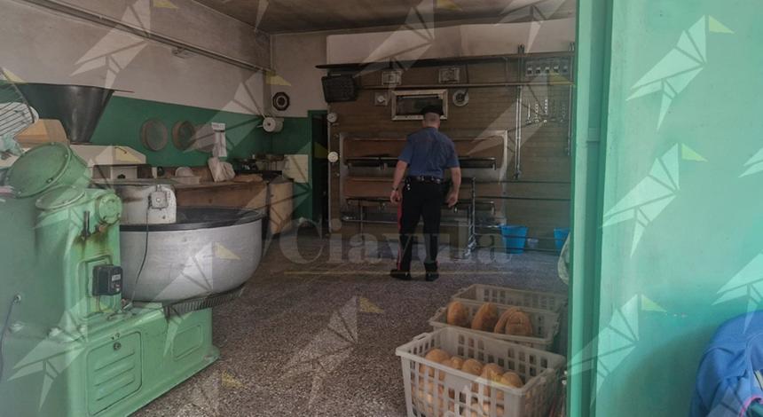 Controlli dei NAS nella Sila Piccola: sanzionato un panificio usato anche come deposito di legna