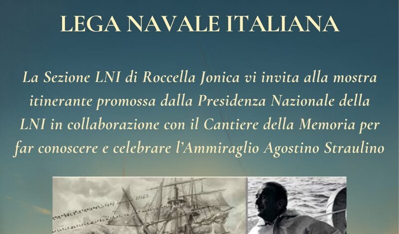 Roccella Jonica rende omaggio al “padrone del vento”: mostra e convegno per ricordare l’Ammiraglio Straulino Roccella Jonica rende omaggio al “padrone del vento”: mostra e convegno per ricordare l’Ammiraglio Straulino