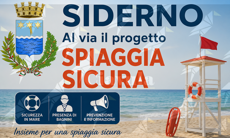 Al via a Siderno il progetto “Spiaggia sicura”: prevista assistenza ai bagnanti sulle spiagge e primo soccorso Al via a Siderno il progetto “Spiaggia sicura”: prevista assistenza ai bagnanti sulle spiagge e primo soccorso