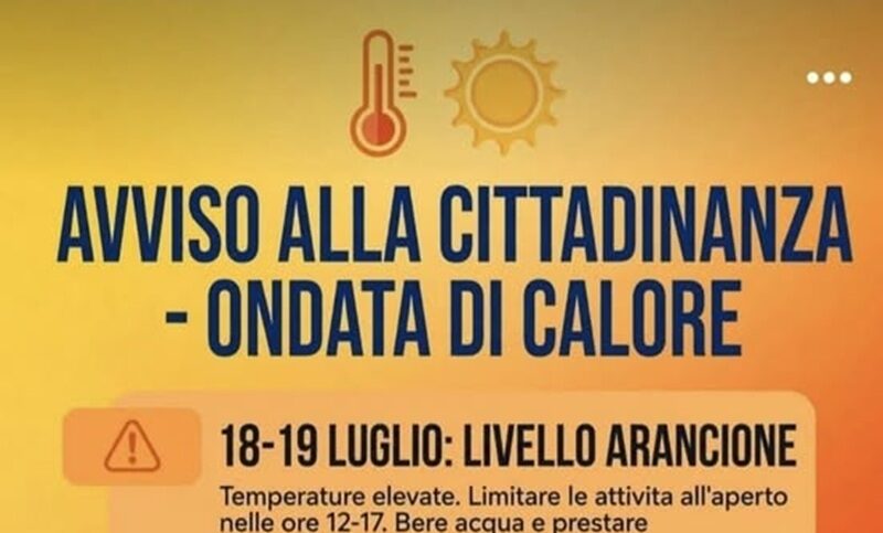 Allerta caldo a Caulonia, le indicazioni della Protezione Civile: cosa fare e cosa evitare Allerta caldo a Caulonia, le indicazioni della Protezione Civile: cosa fare e cosa evitare