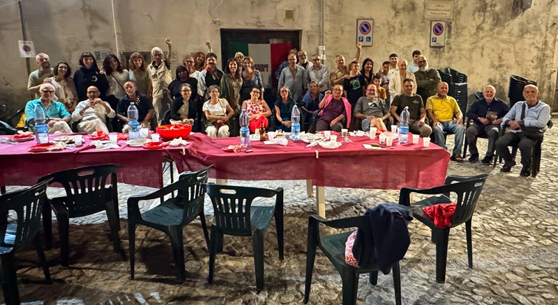 A Gerace la Pastasciutta Antifascista dell’ANPI unisce istituzioni, associazioni e cittadini