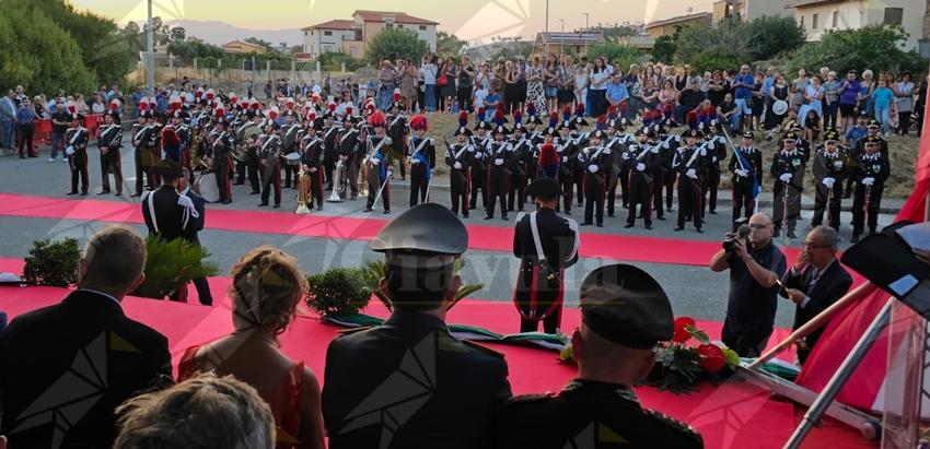Inaugurata la nuova Stazione dei Carabinieri di Lazzaro: da bene confiscato a presidio di legalità