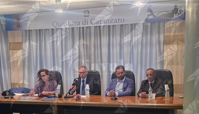 Presentati gli interventi di riqualificazione del Commissariato di Polizia di Catanzaro Lido e della palestra delle Fiamme Oro
