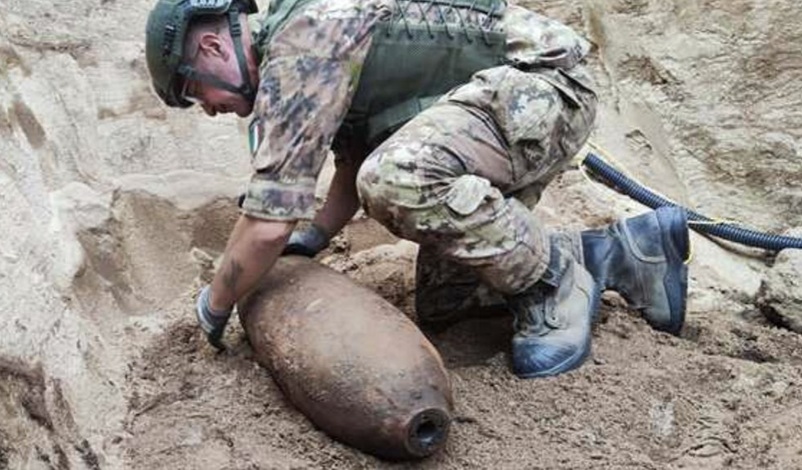 Neutralizzato un ordigno della Seconda guerra mondiale in provincia di Reggio Calabria Neutralizzato un ordigno della Seconda guerra mondiale in provincia di Reggio Calabria