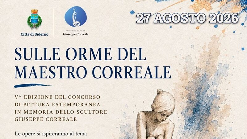 A Siderno la quinta edizione del concorso di pittura estemporanea “Sulle orme del Maestro Correale” A Siderno la quinta edizione del concorso di pittura estemporanea “Sulle orme del Maestro Correale”