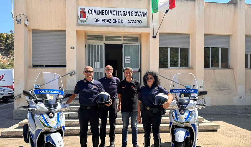 Il comune di Motta San Giovanni rafforza la sicurezza urbana: nuovi mezzi, videosorveglianza e nuovi agenti per la Polizia Municipale Il comune di Motta San Giovanni rafforza la sicurezza urbana: nuovi mezzi, videosorveglianza e nuovi agenti per la Polizia Municipale