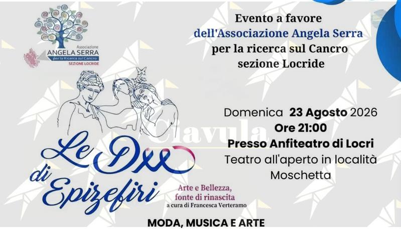 A Locri la bellezza diventa solidarietà: torna “Le Dee di Epizefiri”