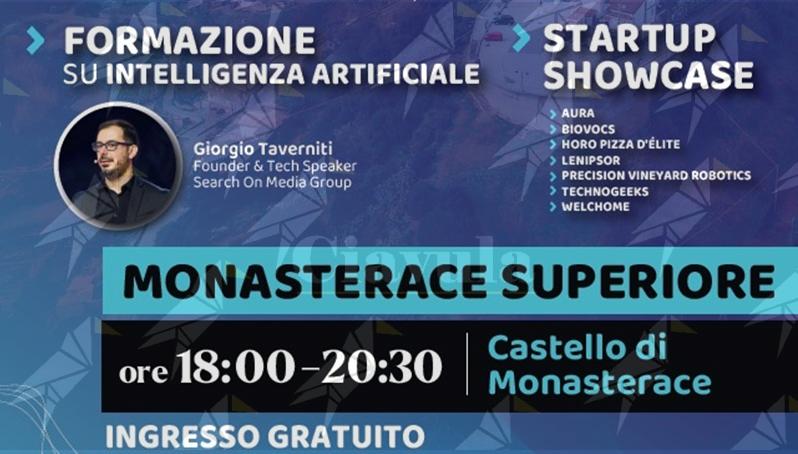 A Monasterace una serata tra startup, innovazione e Intelligenza Artificiale A Monasterace una serata tra startup, innovazione e Intelligenza Artificiale