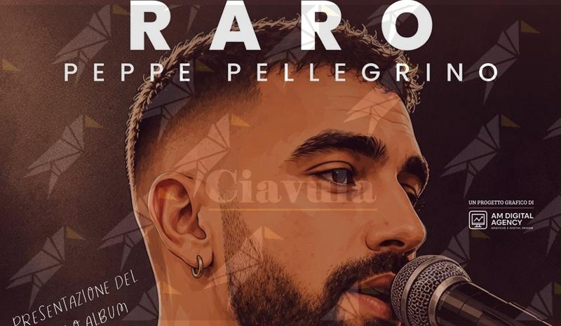 Peppe Pellegrino presenta “RARO” a Marina di Sant’Ilario dello Ionio. Un album tra amore, fragilità e rinascita