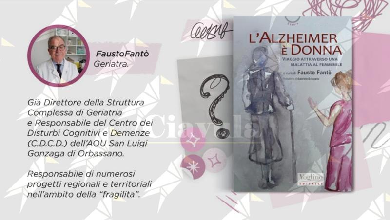 A Caulonia la presentazione del libro “L’Alzheimer è Donna” di Fausto Fantò