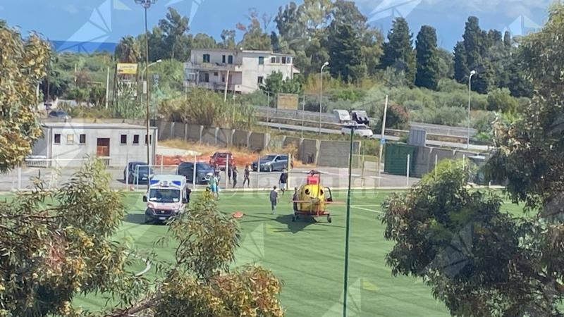 Elisoccorso in azione a Caulonia Marina