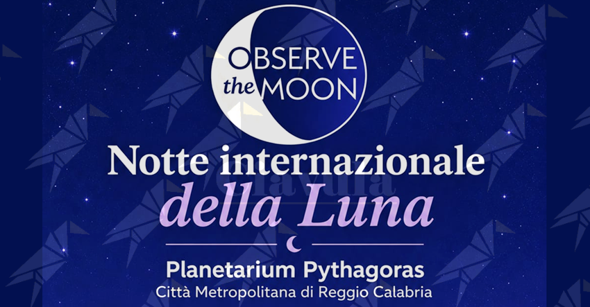 Al Planetarium Pythagoras di  Reggio Calabria torna “La notte internazionale della Luna”