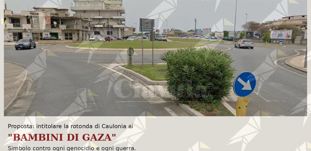 Francesco Carabetta propone di intitolare la rotonda di Caulonia ai “Bambini di Gaza” Francesco Carabetta propone di intitolare la rotonda di Caulonia ai “Bambini di Gaza”