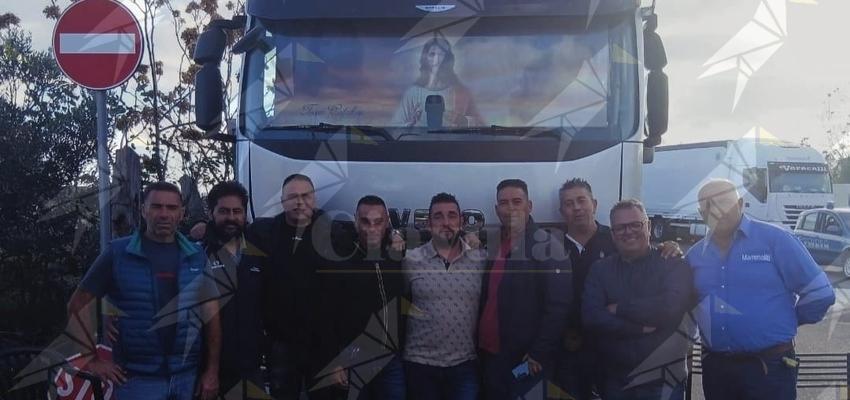 Protesta autotrasportatori, da stasera verrà momentaneamente rimosso il presidio di Bovalino