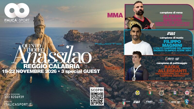 Alessio Sakara, Filippo Magnini e Raoul Allegranti a Reggio Calabria per la nuova edizione del Trofeo Anassilao Alessio Sakara, Filippo Magnini e Raoul Allegranti a Reggio Calabria per la nuova edizione del Trofeo Anassilao