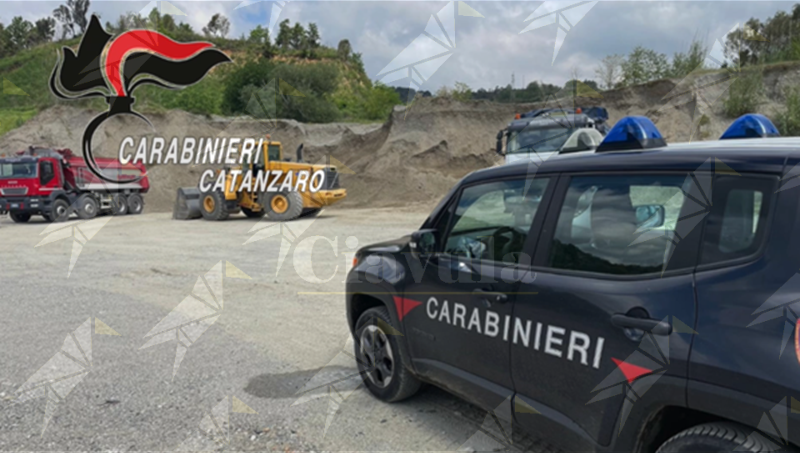 Sorpresi a rubare materiale nel letto del fiume Amato e a deviarne il flusso delle acque: due arresti nel catanzarese