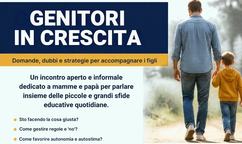 A Caulonia l’incontro gratuito “Genitori in crescita” con il pedagogista e psicologo Matteo Nesci