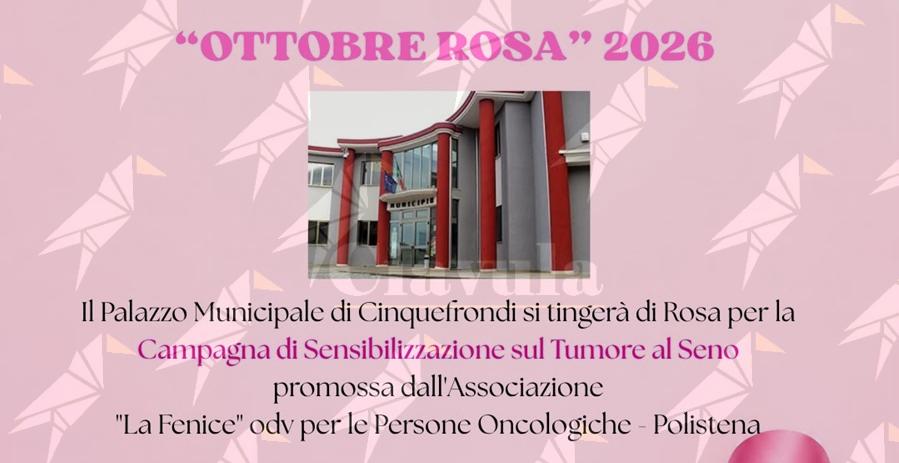 Cinquefrondi si tinge di verde e di rosa: due giornate per la salute, la prevenzione e la solidarietà