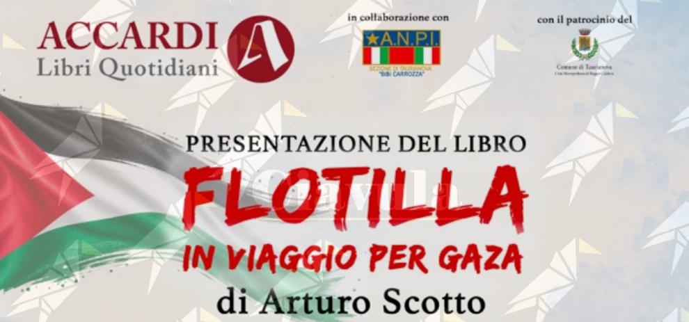 Il deputato Pd Arturo Scotto a Taurianova per parlare di Flotilla, insieme al vicesindaco di Caulonia Maiolo